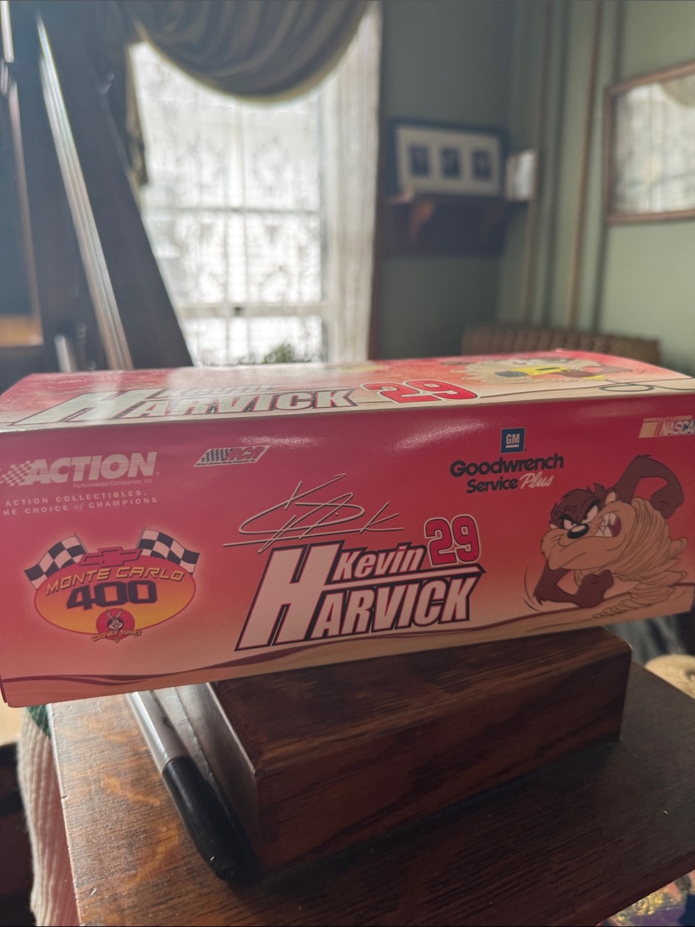 Kevin Harvick Monte Carlo 400 Collectible Box - Pink